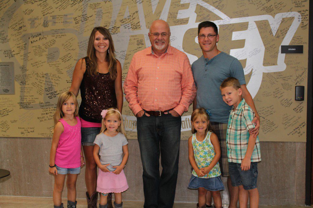 We had to opportunity to meet financial guru Dave Ramsey this past summer during our doing-it-without-debt vacation!
