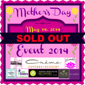 Mother's Day celebration SOLD OUT