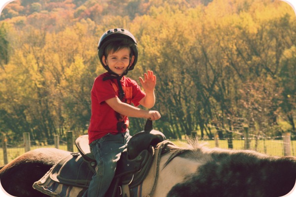 Elliott on a Horse