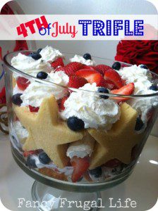 Easy Patriotic Trifle! 
