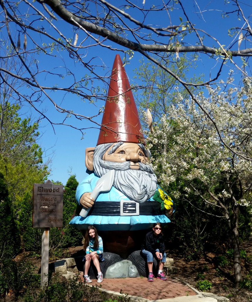 Elwood, the World's Largest Concrete Garden Gnome, at Reiman gardens, Ames, Iowa. Photo by Jody Halsted