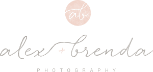 alex and brenda photo logo