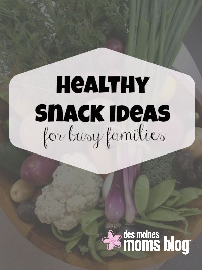 Healthy Snack Ideas for Busy Families