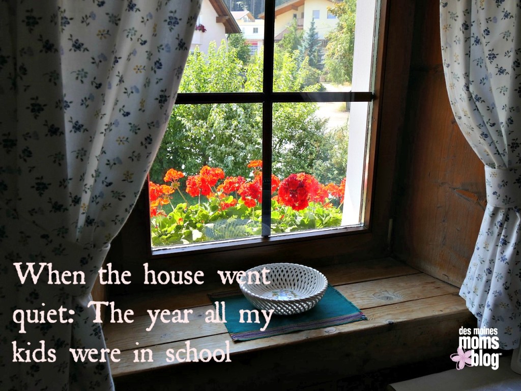 When the House Goes Quiet: The Year My Kids Were All in School | Des Moines Moms Blog