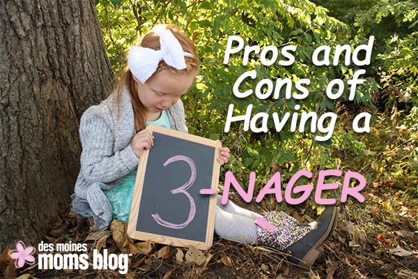 Pros and Cons of Having a Threenager