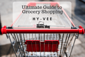 Hy-Vee grocery shopping des moines