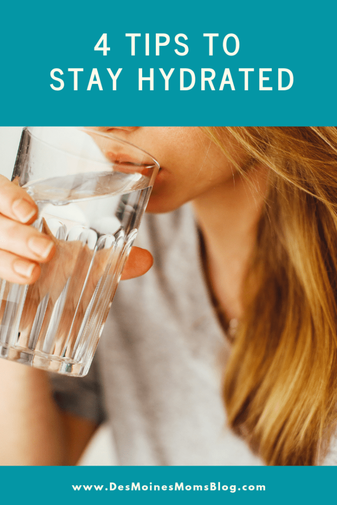 stay hydrated drink water
