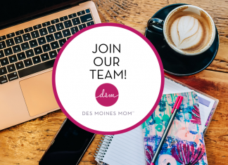 join Des Moines Mom writing team