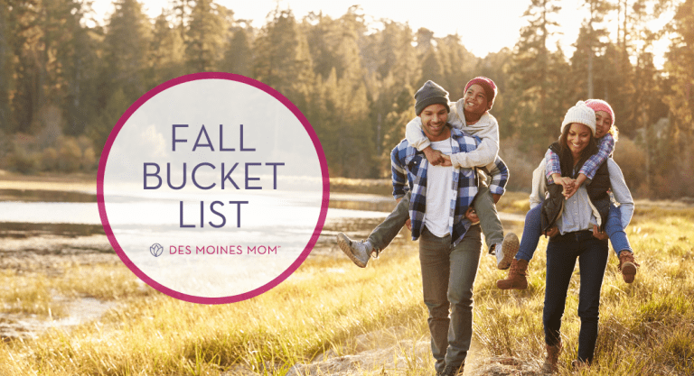 Fall Bucket List for Des Moines Families